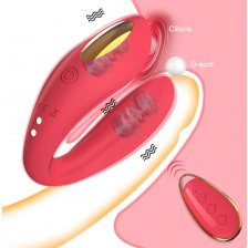 Клиторально-вагинальный вибростимулятор WOWYES с ДУ