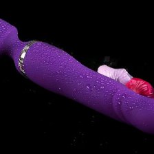 Вибромассажер двухсторонний Fanala фиолетовый
