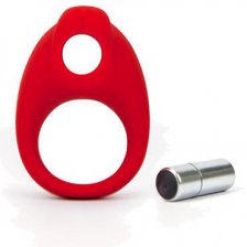 Эрекционное кольцо с вибропулей TLC® Buldge Vibrating Silicone Cock Ring