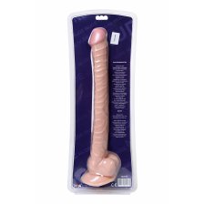 Реалистичный фаллоимитатор TOYFA RealStick Nude, PVC, телесный, 40 см