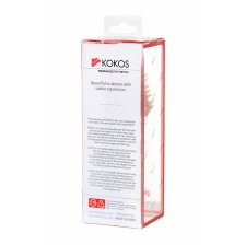 Насадка KOKOS с дополнительной стимуляцией, реалистичная,TPR, телесный, 14.7 см