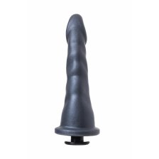 Насадка для страпона RealStick Strap-On by TOYFA Axel, PVC, чёрный, 17,5 см