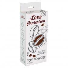 Пудра для игрушек ароматизированная Love Protection Coffee 30g