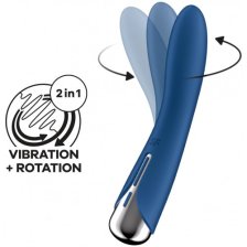 Вибратор для точки G с ротацией Satisfyer Spinning Vibe 1 Blue