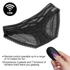 Вибро-трусики с беспроводным пультом управления IJOY Rechargeable Remote Control vibrating panties