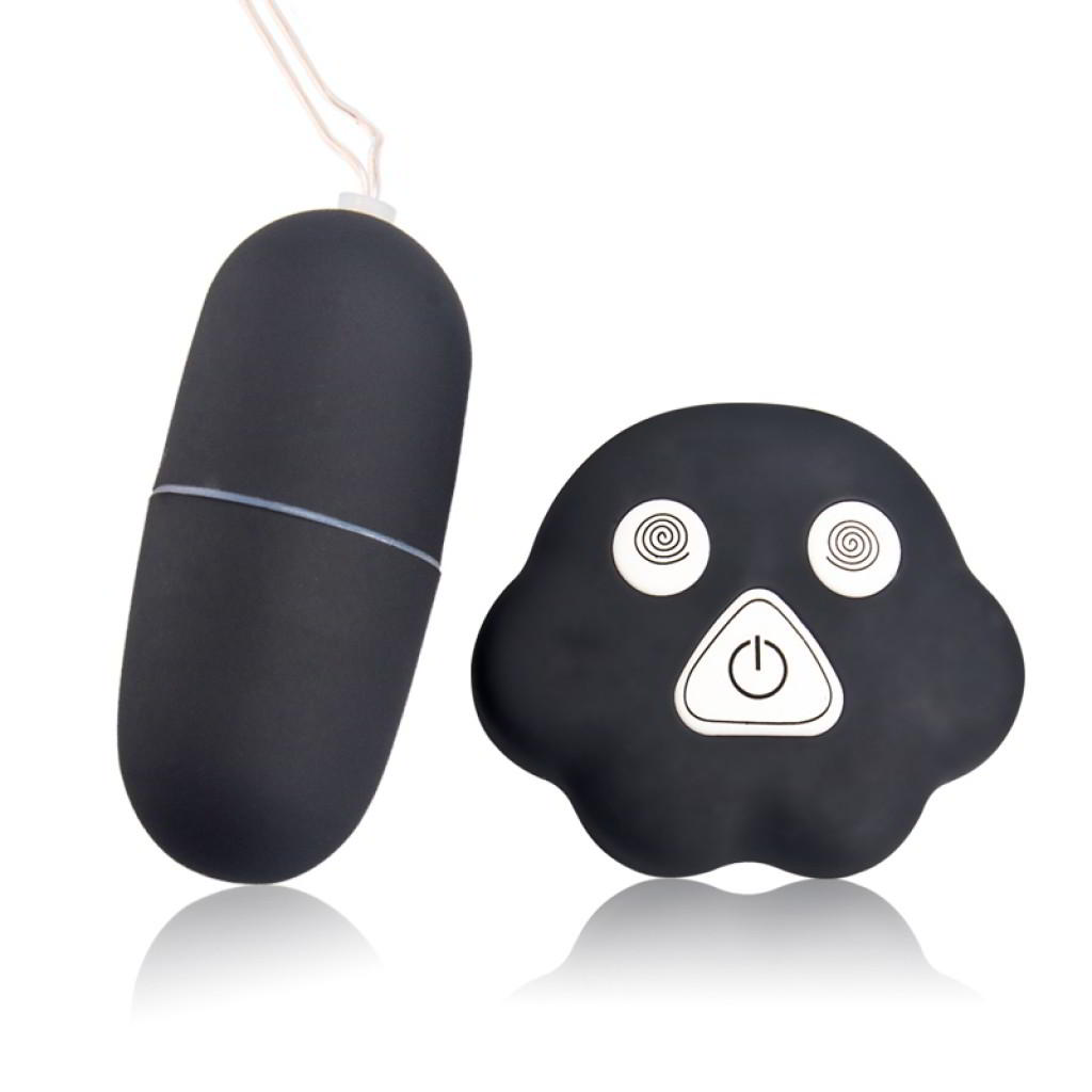 Беспроводное виброяйцо с пультом управления vibrating egg pleasure черное