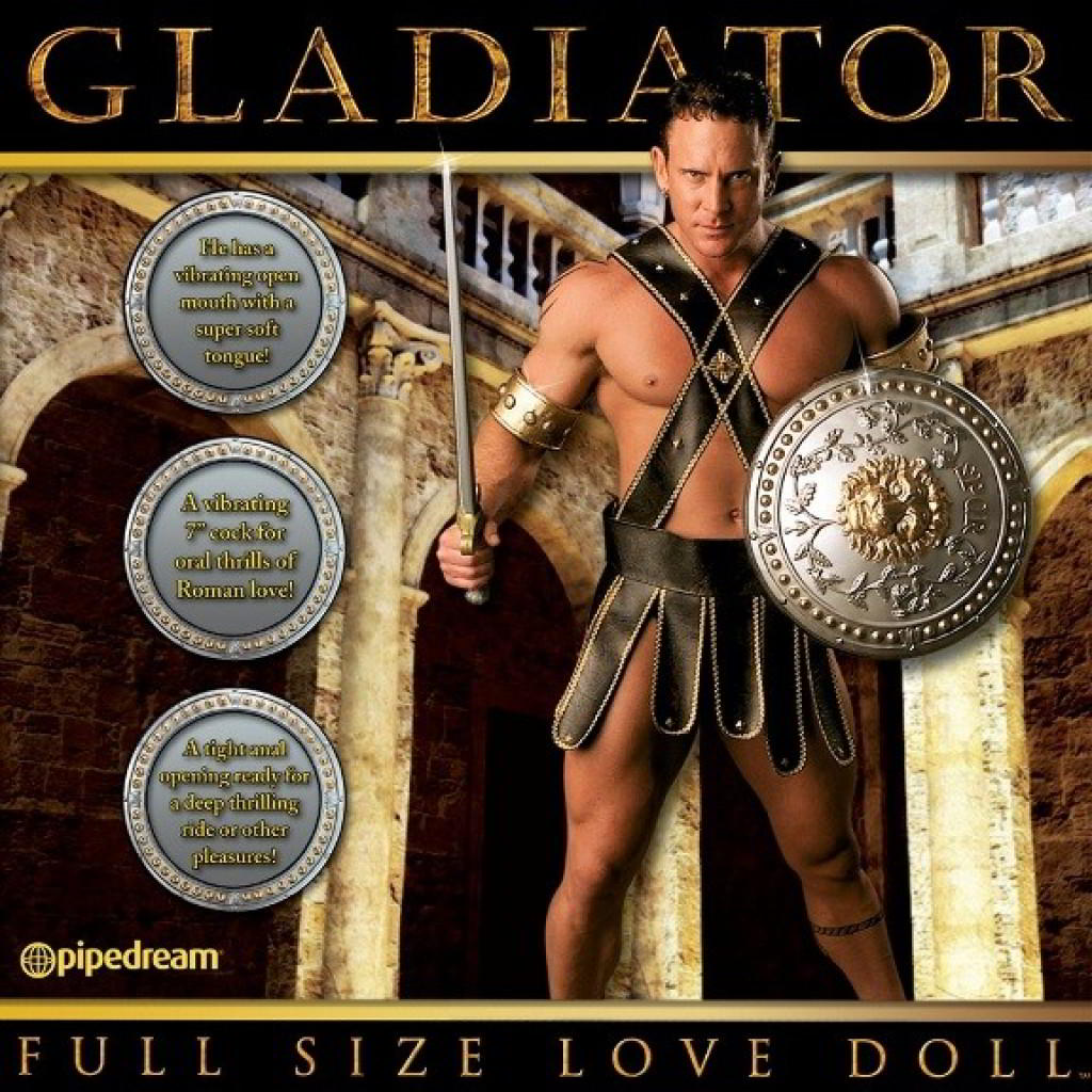 Купить Кукла с вибрацией Gladiator в Минске: низкие цены | Секс шоп  sex-shop24.by