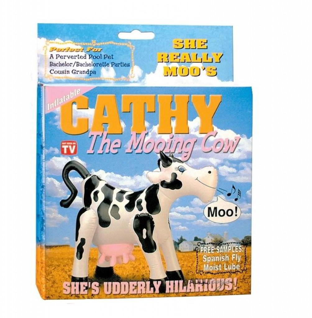 Купить Надувная корова Cathy The Mooing Cow в Минске: низкие цены | Секс  шоп sex-shop24.by