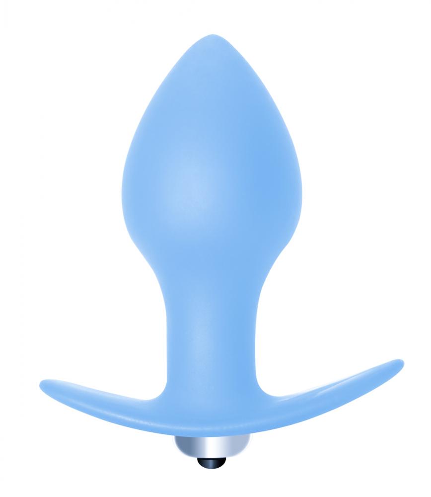Анальная пробка с вибрацией Bulb Anal Plug Blue