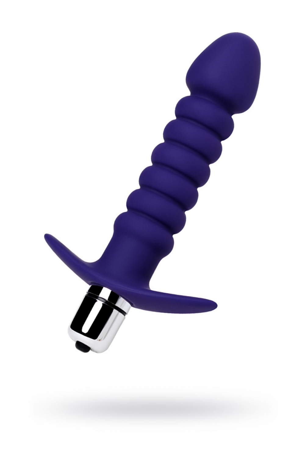 Анальный вибратор Штучки-Дрючки, фиолетовый