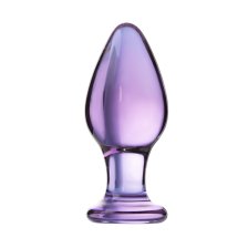 Анальная втулка Sexus Glass фиолетовая