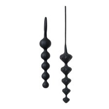 Набор анальных цепочек Satisfyer Beads, черный