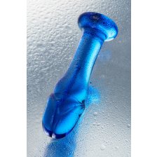 Анальный фаллоимитатор Sexus Glass синий