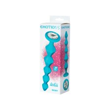 Анальная Цепочка с Кристаллом Emotions Buddy Turquoise
