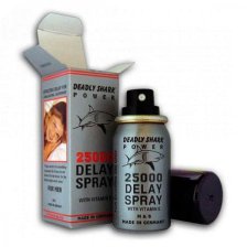 Cпрей пролонгатор Delay Spray Deadly Shark 25000 с витамином Е 45 мл