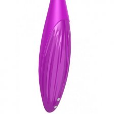 Точечный смарт-стимулятор с вибрацией Satisfyer Twirling Joy фиолетовый