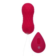 Вращающиеся виброшарики на пульте Take it Easy Dea Wine Red 9021-07lola
