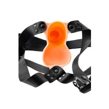 Фаллопротез RealStick Strap-On Alister, TPE, телесный, 15 см