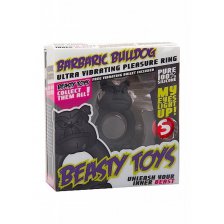 Вибронасадка Beasty Toys Barbaric Bulldog черная