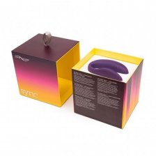 We-Vibe Sync Фиолетовый вибромассажер с дистанционным пультом