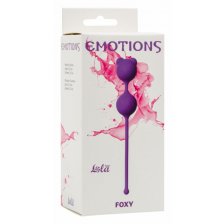 Вагинальные шарики Emotions Foxy Purple