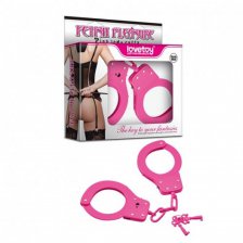 Розовые наручники Fetish Pleasure