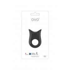 Виброколечко B2 VIBRATING RING BLACK