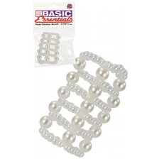 Открытая насадка на пенис Pearl Stroker Beads Large белая