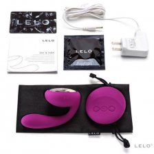 Lelo Вращающийся вибромассажер Ida для пар с дистанционным управлением Deep Rose