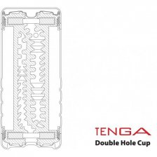 Мастурбатор Tenga Double Hole