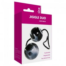 Вагинальные шарики Jiggle Duo Love Balls - Minx