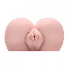 Мастурбатор вагина с розочкой двойной вибрацией