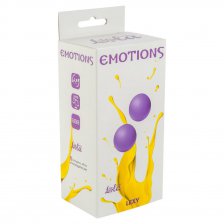 Вагинальные шарики без сцепки Emotions Lexy Medium purple