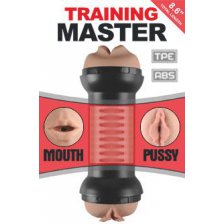 Мастурбатор двойной Traning Master Mouth and Pussy