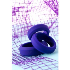 Эрекционное кольцо на пенис TOYFA A-Toys, Силикон, Фиолетовый, Ø4,5/3,8/3,2 см