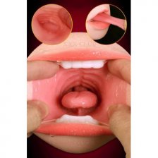 Мастурбатор вагина-ротик Vagina-Oral sex with teeth