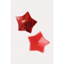 Пэстис Erolanta Lingerie Collection в форме звезд красные