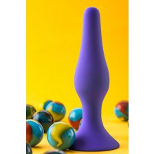 Анальная втулка TOYFA A-Toys , Силикон, Фиолетовый, 12,5 см