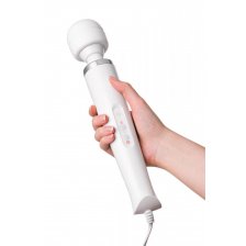 Вибромассажер Erotist Super massager, 8 режимов вибрации, силикон, белый, 32 см