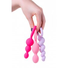 Набор анальных плагов Satisfyer, силикон,ассорти