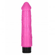 Вибратор 8 Inch Thick Realistic Dildo Vibe Pink