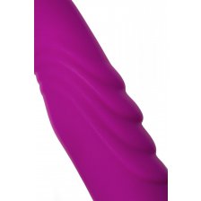 Стимулятор точки G JOS KIKI с волнообразным рельефом, силикон, фиолетовый, 21,5 см