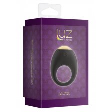 Эрекционное кольцо Eclipse Vibrating Cock Ring, 3.3 см черное