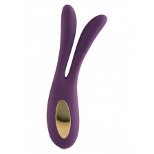 Вибромассажёр Flare Bunny от Toy Joy, 16 см, фиолетовый