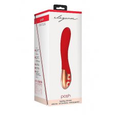 Перезаряжаемый вибратор с функцией нагрева Heating Vibrator Posh Red