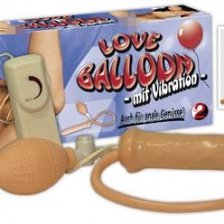 Вибратор с грушей Love Balloon - Orion, 17 см