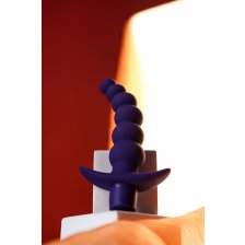 Анальный вибратор ToDo by Toyfa Dandy, влагостойкий, силикон, фиолетовый, 13,5 см