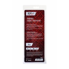 Насадка на пенис Black & Red by TOYFA с вибрацией, силикон, красный, 24 см