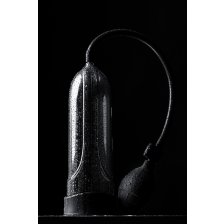 Помпа для пениса Sexus Men Training, вакуумная, механическая, ABS пластик, чёрный, 25 см