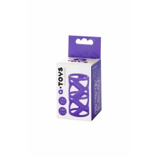 Насадка на пенис TOYFA A-Toys, Фиолетовый, 7,5 см